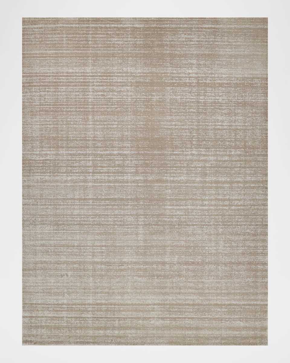 Martelli Modern Hand-Loomed Taupe Rug, 8' x 10'